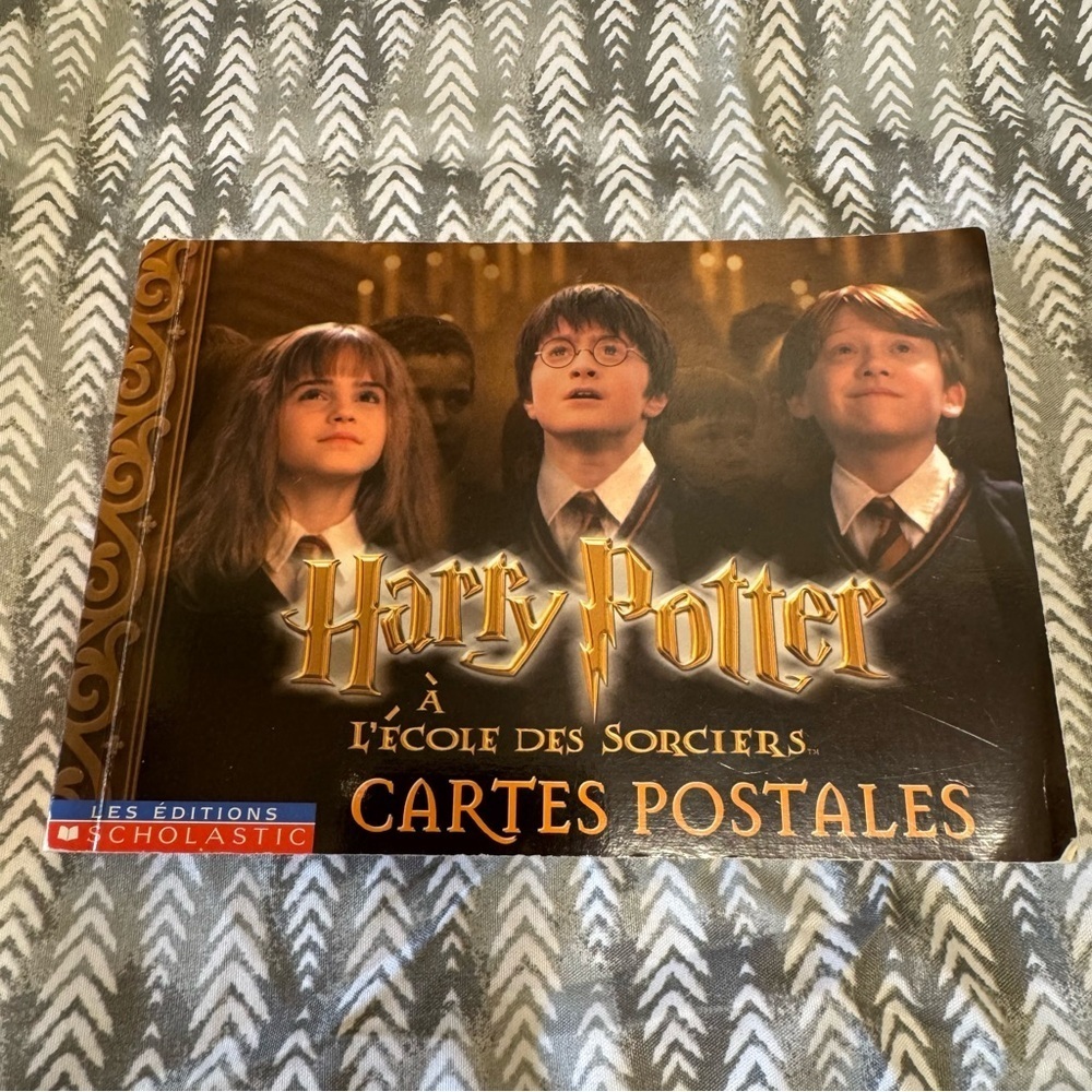 Harry Potter Postcard Book-French 2002